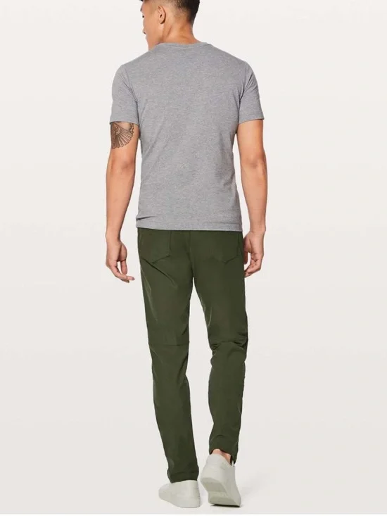Lululemon ABC Pant Classic Dark Olive - Picture 2 of 12